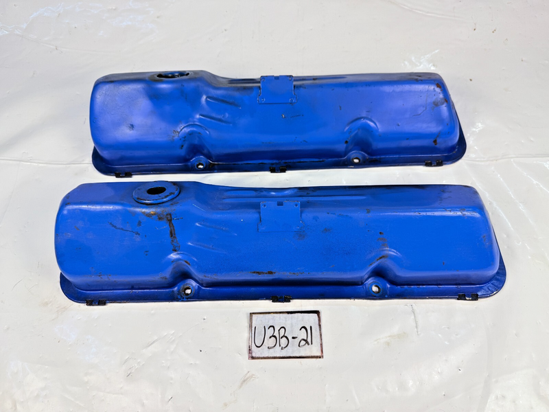 OEM 1965 1966 1967 FORD MUSTANG GALAXIE FAIRLANE 352 390 428 VALVE COVERS U3B-21