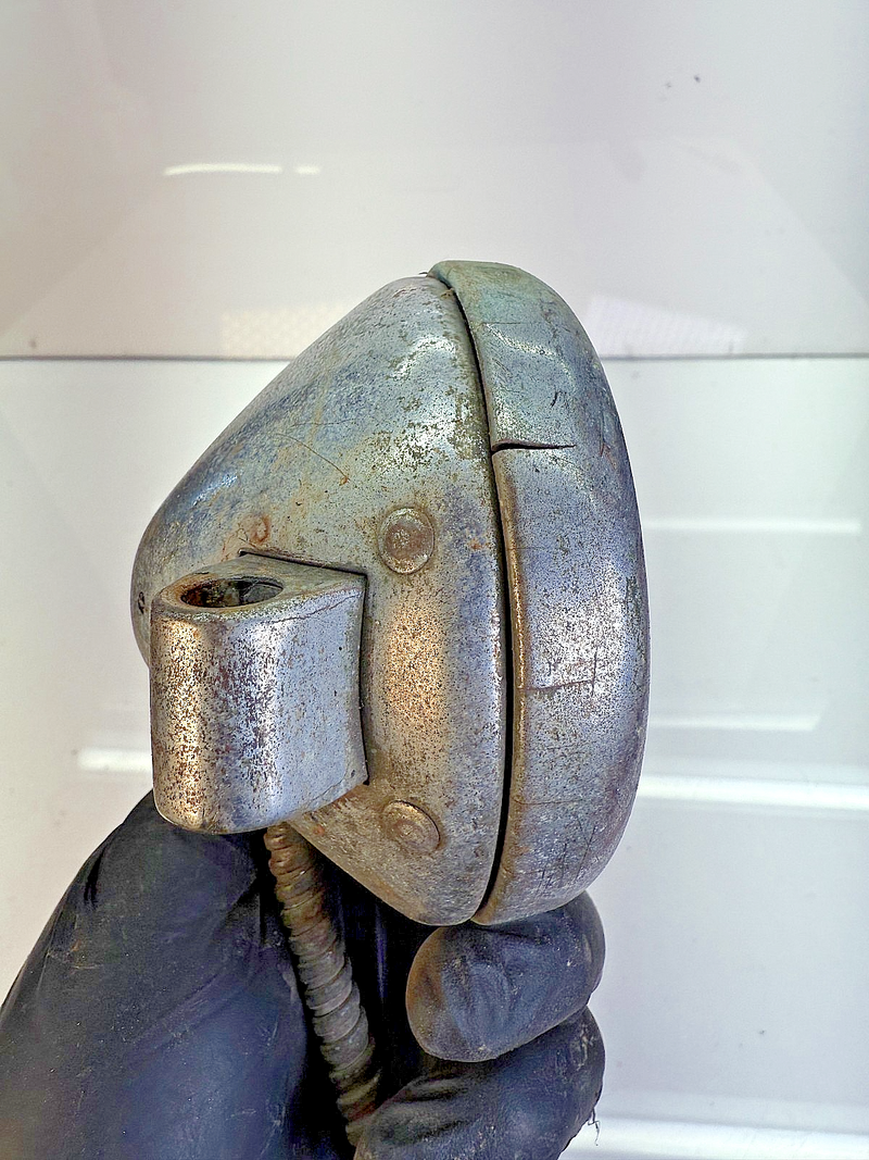 RARE VINTAGE 1920's - 1930's COWL LIGHT Great Patina! Rat Rod B52-24