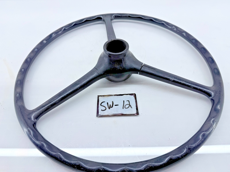 OEM Sheller Jeep Willys CJ 3 Spoke Steering Wheel MILITARY SW-12