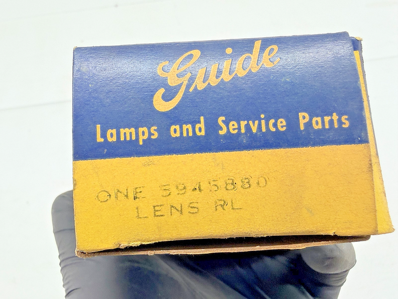 NOS 1955 CHEVROLET BEL AIR NOMAD 210 150 BACK UP LIGHT LENS 5945880 R1-55 C71-17