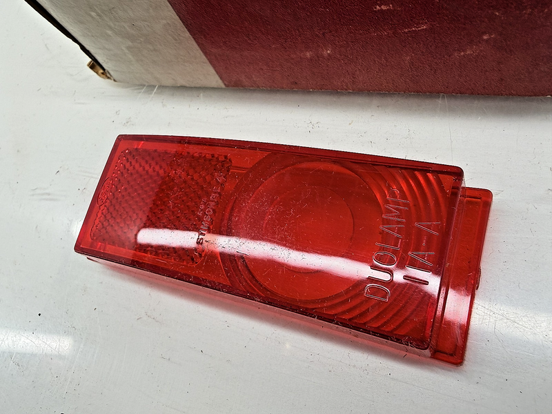 NOS 1948 - 1956 Panel Truck Ford Rear Lamp Lens 11A-13450-A C62-37
