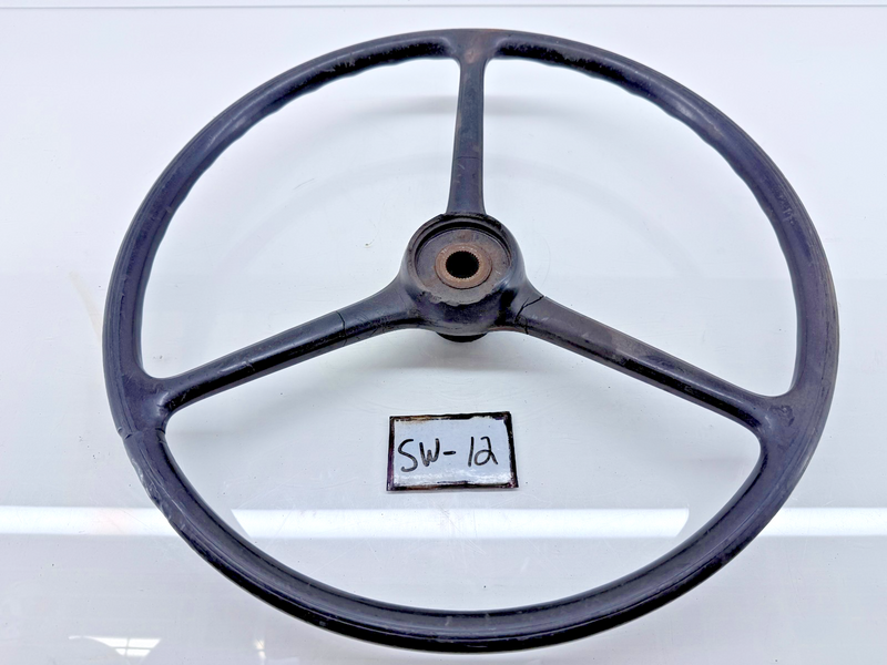 OEM Sheller Jeep Willys CJ 3 Spoke Steering Wheel MILITARY SW-12