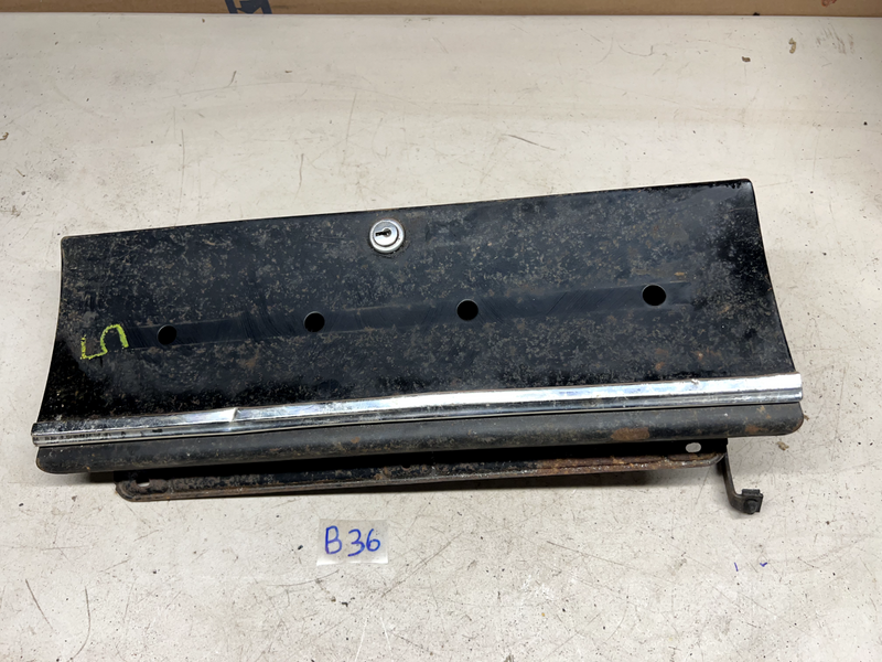 1965 1966 Chevy Impala Glove Box Door Hinge Emblem Belair glovebox 65 66 B36-5
