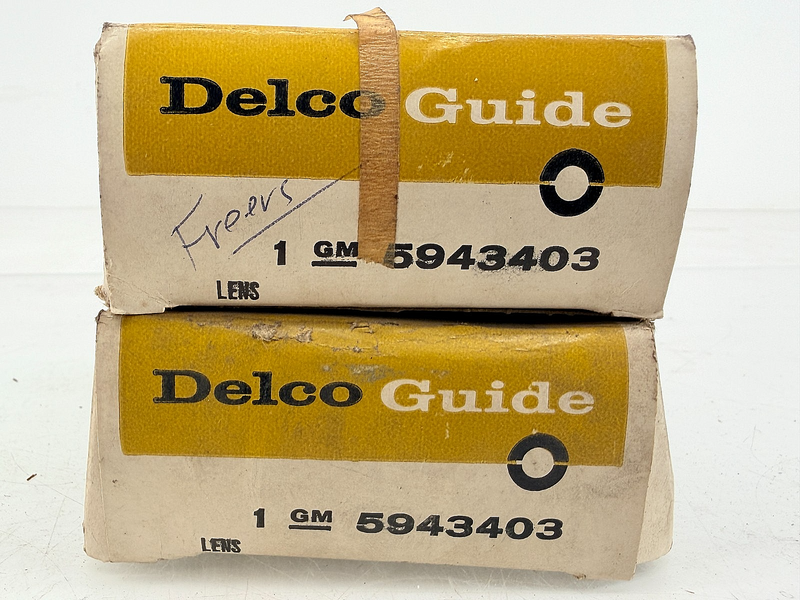 NOS 1953 Chevrolet Bel Air 210 150 Tail Light Lens Pair R1-53 5943403 C71-7