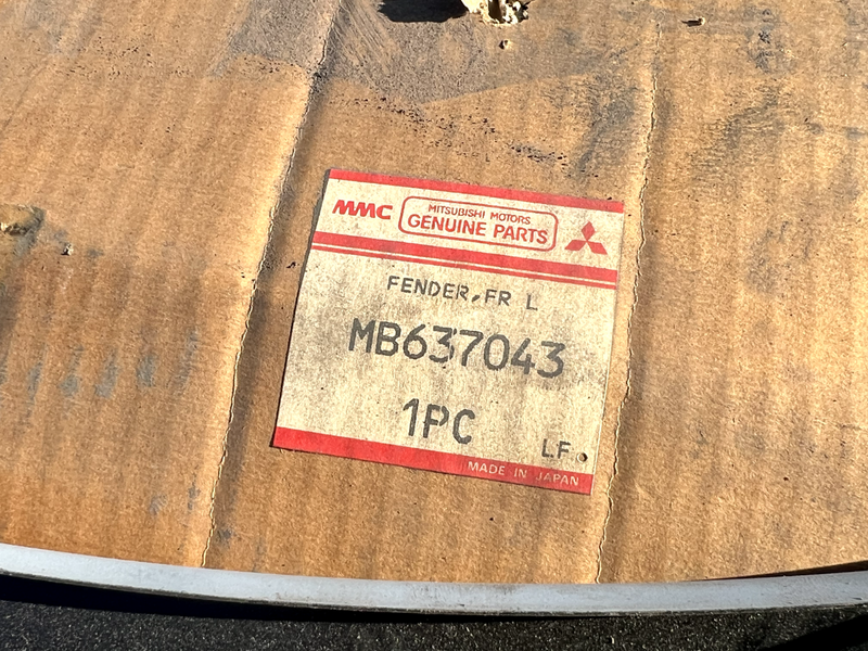 *NOS* 1989 1993 Mitsubishi Galant Vr-4 Driver Left Front Fender 89 90 91 92 93