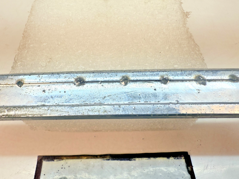 OEM 1960 Chevrolet Impala #3 Left Front Fender Chrome Molding Trim Louver E6-75