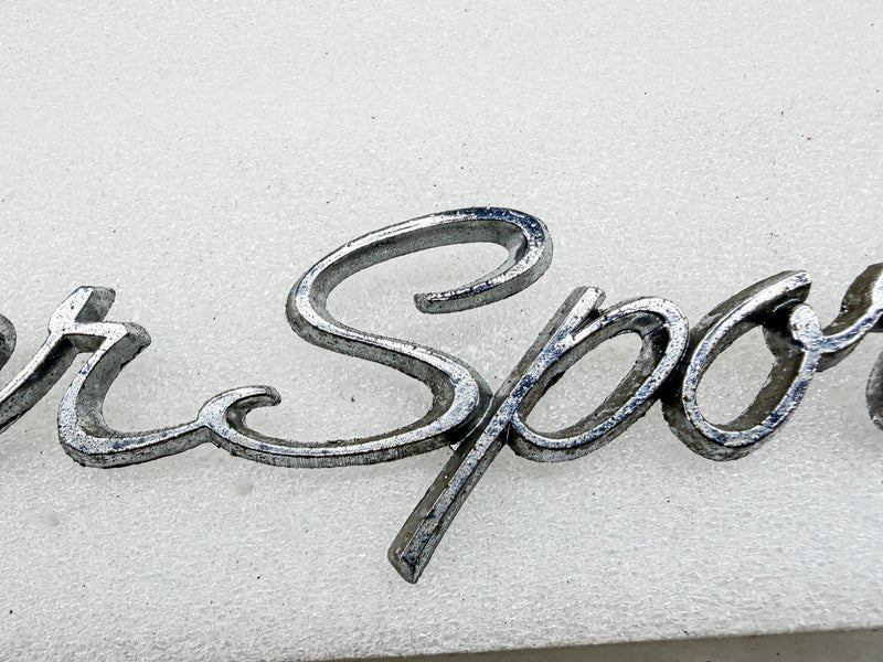 OEM 1965 1966 CHEVY IMPALA SUPER SPORT SCRIPT EMBLEM 3866070 E10-61