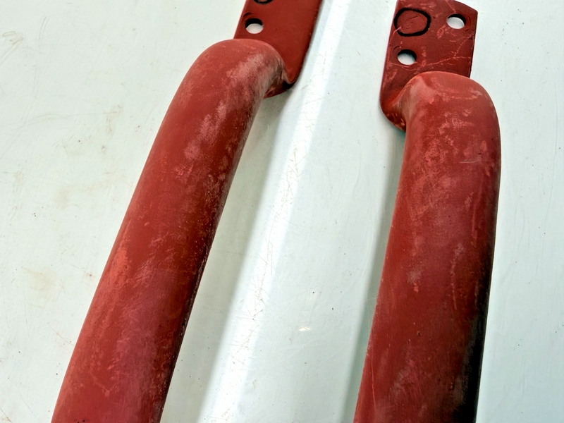 OEM Willys MB M38 Ford GPW Jeep Pair Body Lift Handle "F" Mark C40-28