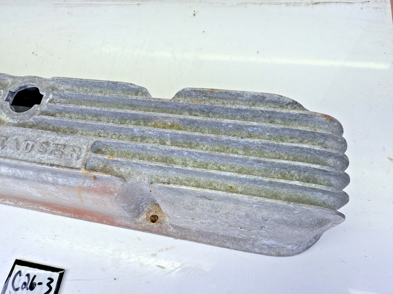 VINTAGE 1960s MOPAR BB 413 426 OFFENHAUSER MAX WEDGE VALVE COVERS 4 BOLT 5187