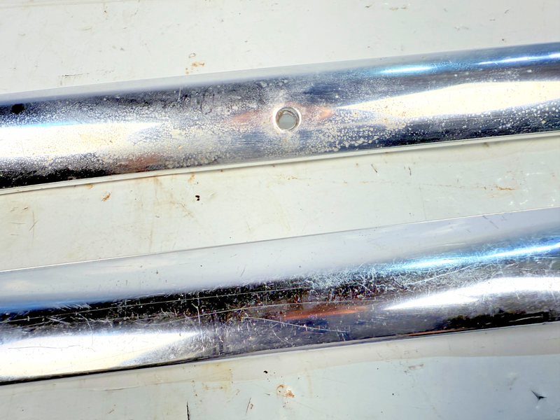 1960 Chevy Impala 4 Door Hardtop Flattop INTERIOR SIDE ROOF RAIL MOLDINGS B75-38