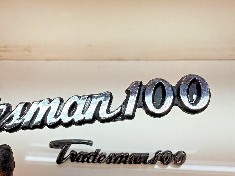 OEM 1970 - 1978 Dodge Tradesman 100 PAIR Van Emblem 2956456 E8-41