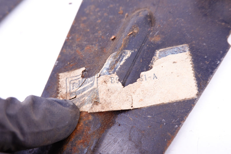 NOS 1959 FORD GALAXIE FAIRLANE PAIR GRILLE SUPPORT BRACKET B9A-8180-A C54-11