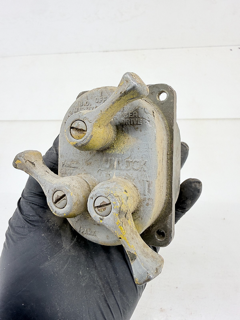 Military Humvee WILLYS Jos Pollack Headlamp Headlight Lamp 3 Lever Switch C48-38