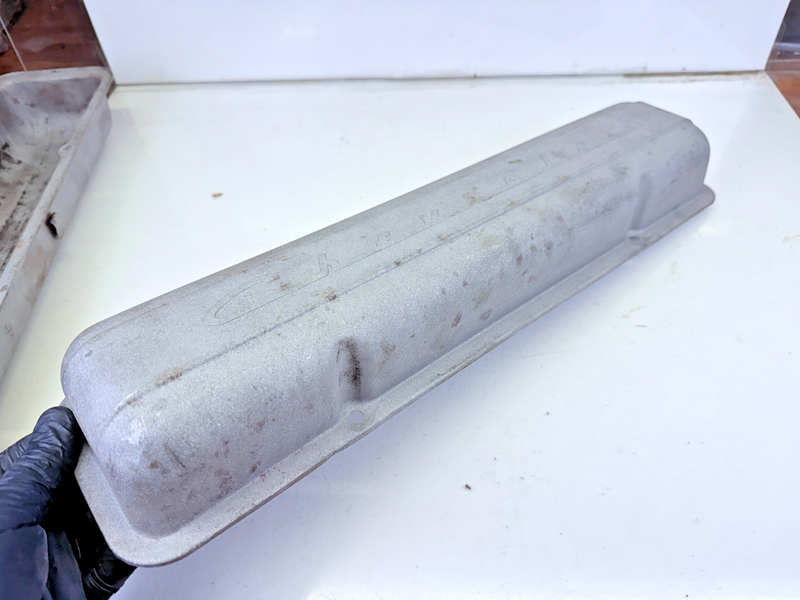VINTAGE 1955 1956 1957 1958 1959 CHEVROLET SCRIPT VALVE COVERS CHEVY C26-1