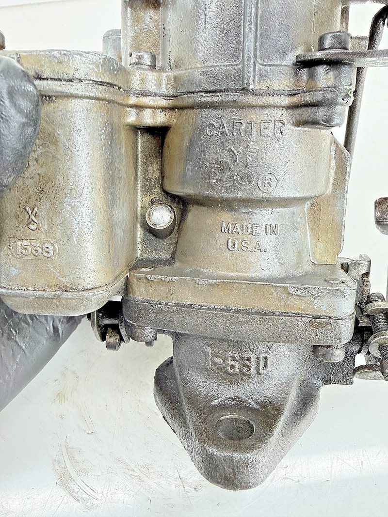 Carter YF Carburetor 6-1657 1-530 Willys CJ5 CJ3B CJ6 Jeep F134 Hurricane H-8