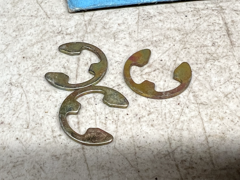 (3) NOS FORD HARDWARE RETAINING CLIP RING E-663211-S71 B31-156