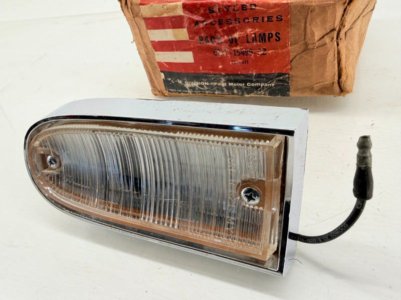 NOS 1962 Mercury Backup Lamp Tail Light Partial Kit C2YY-15499-A2 C56-46