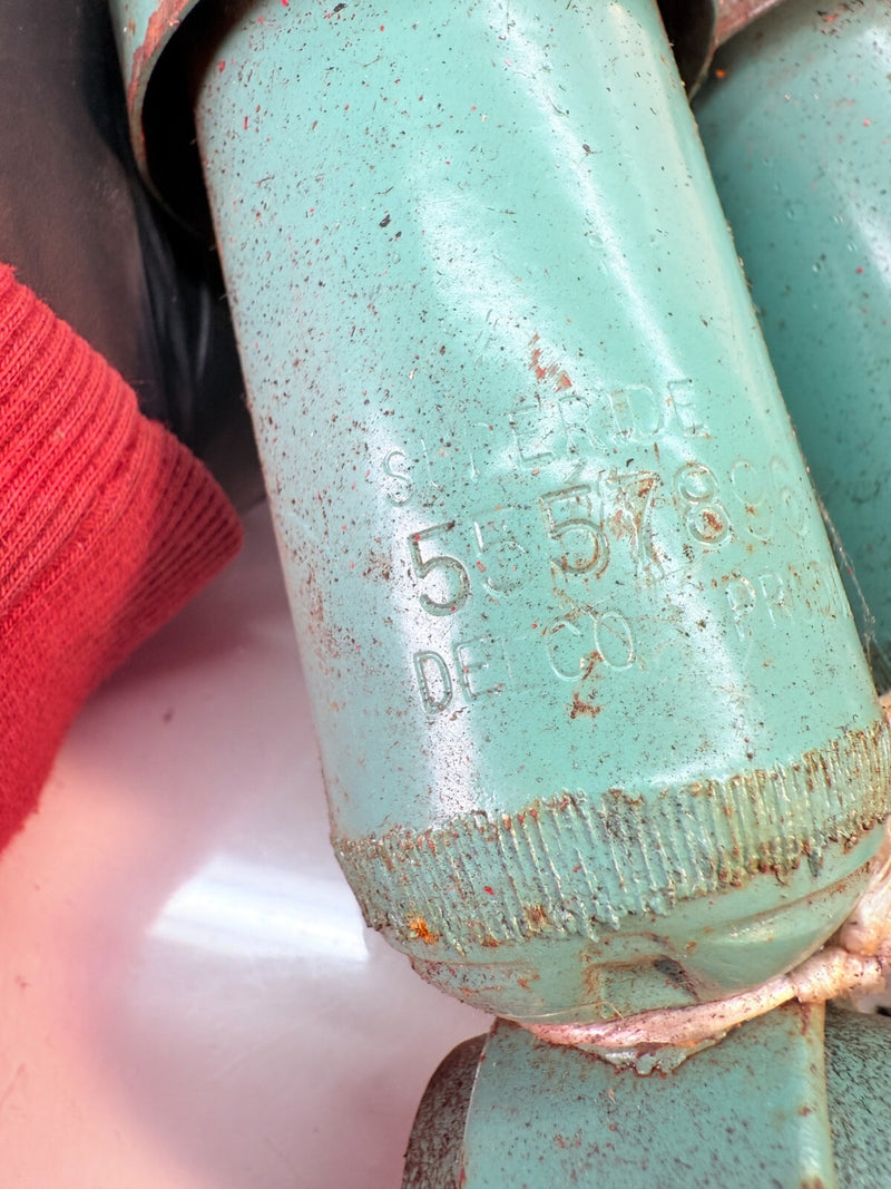 NOS Delco GM 1958 - 1964 Chevy El Camino Superide Rear Shocks Pair H-322 B56-36