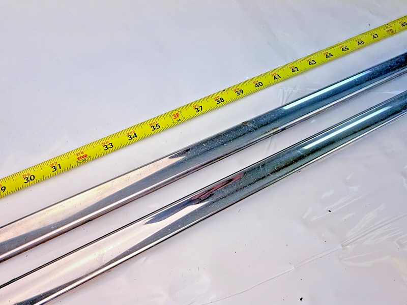 OEM 1960 Chevrolet Impala 4 Door Rear Long Quarter Fin Molding 69.5" 60 S1-63