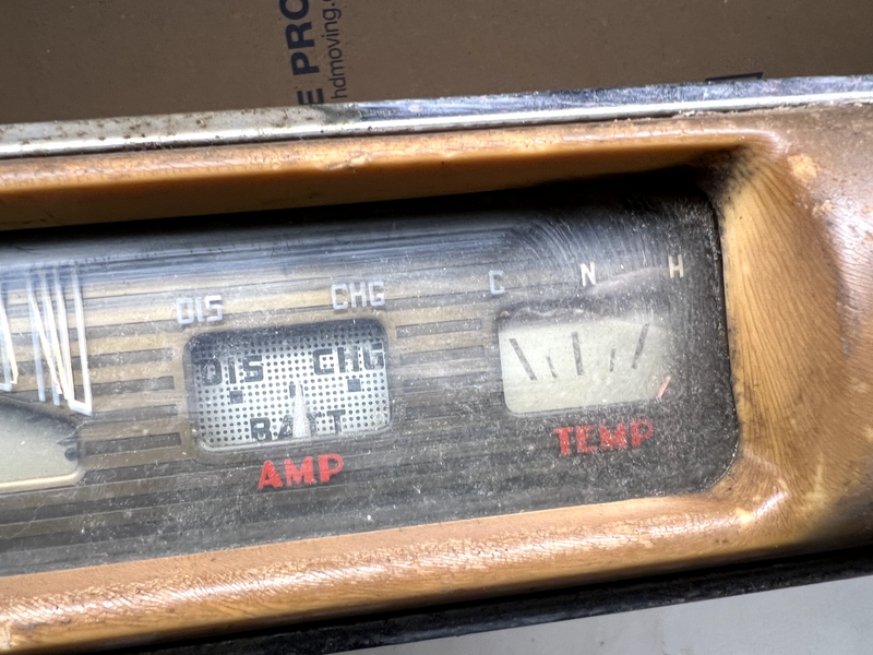 Original 41 1941 Mercury Waltham Watch Vintage Speedometer Gauge Cluster U1C-B9