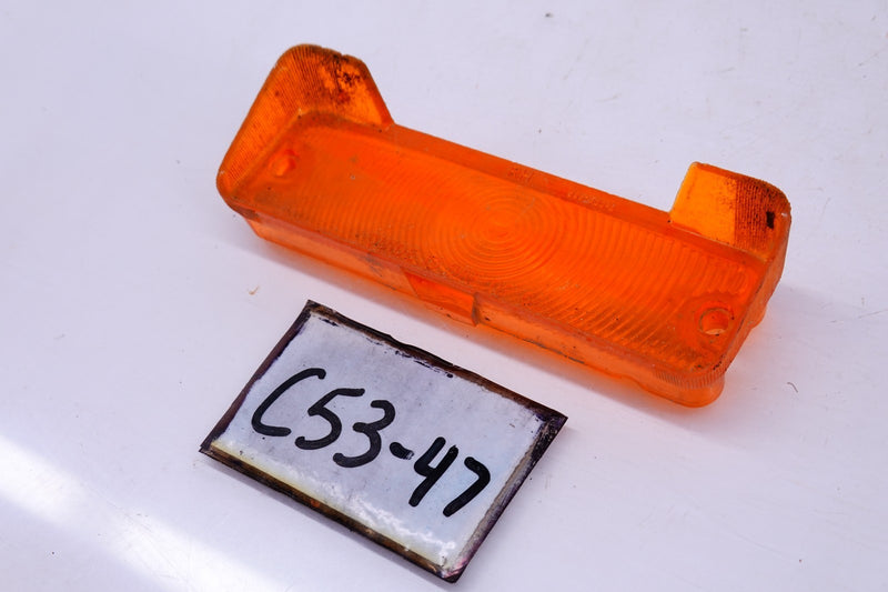 OEM 1966 Chevroler Passenger Car Amber Parking Lamp Lens SAE DP66 5957569 C53-47