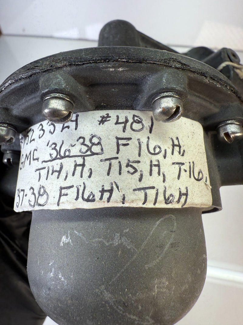 NORS 1937 - 1939 GMC | VINTAGE *REBUILT* FUEL PUMP 481 37 38 39 C18-19