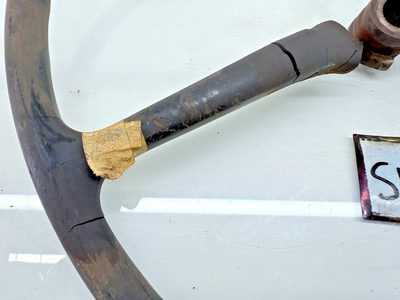 OEM Sheller Jeep Willys CJ 3 Spoke Steering Wheel MILITARY SW-6