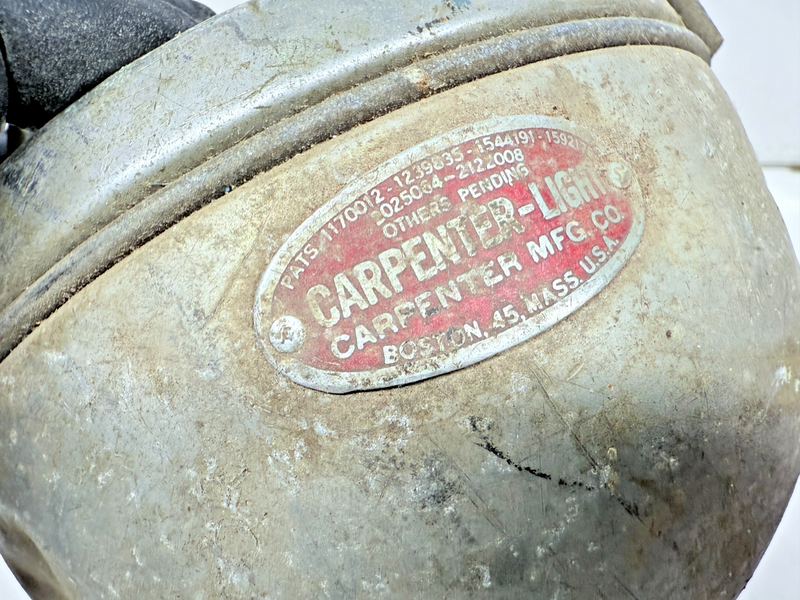 Vintage Fire Truck Carpenter-Light MFG Fire Truck Spot Light C27-41