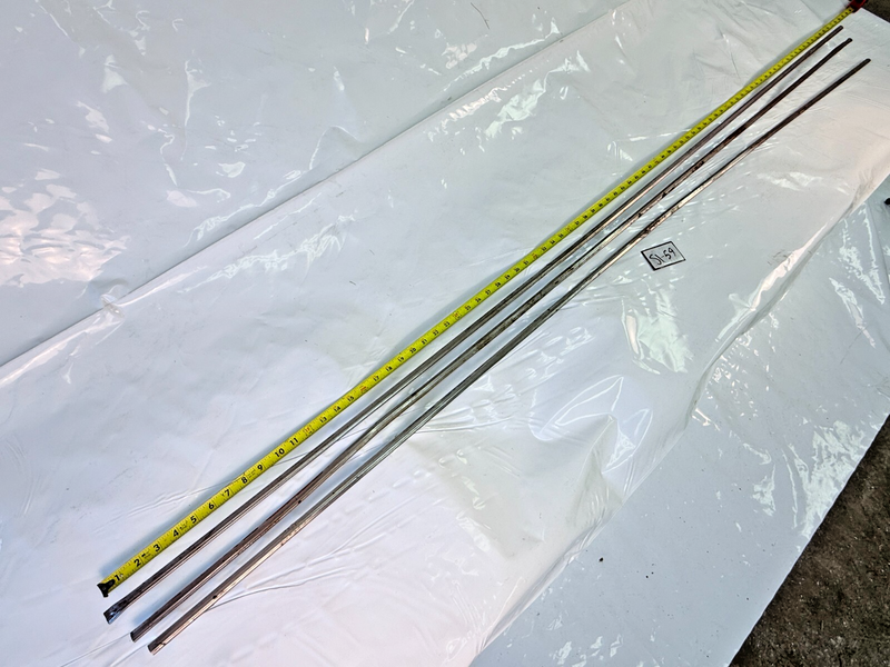 OEM 1960 IMPALA CONVERTIBLE 2 DOOR Quarter PAINT DIVIDER TRIM MOULDING LOT S1-59