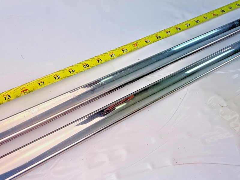 OEM 1960 Chevrolet Impala 4 Door Rear Long Quarter Fin Molding 69.5" 60 S1-63