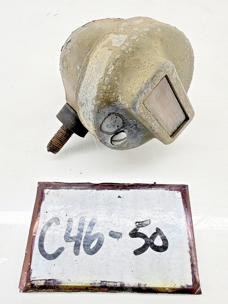 Original Ford GPW Jeep "F" Marked Blackout Light Grill Marker Light C46-50