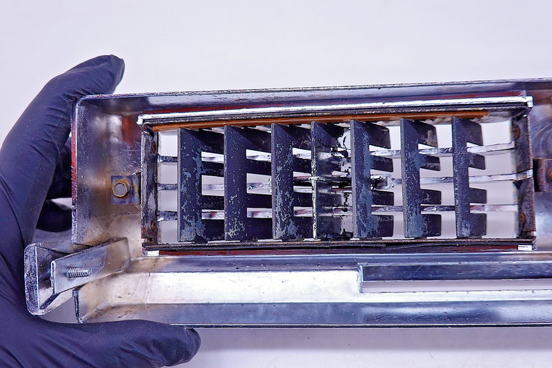 Rare OEM 1964 MERCURY COMET Chrome Dash Vents Bezel C55-26