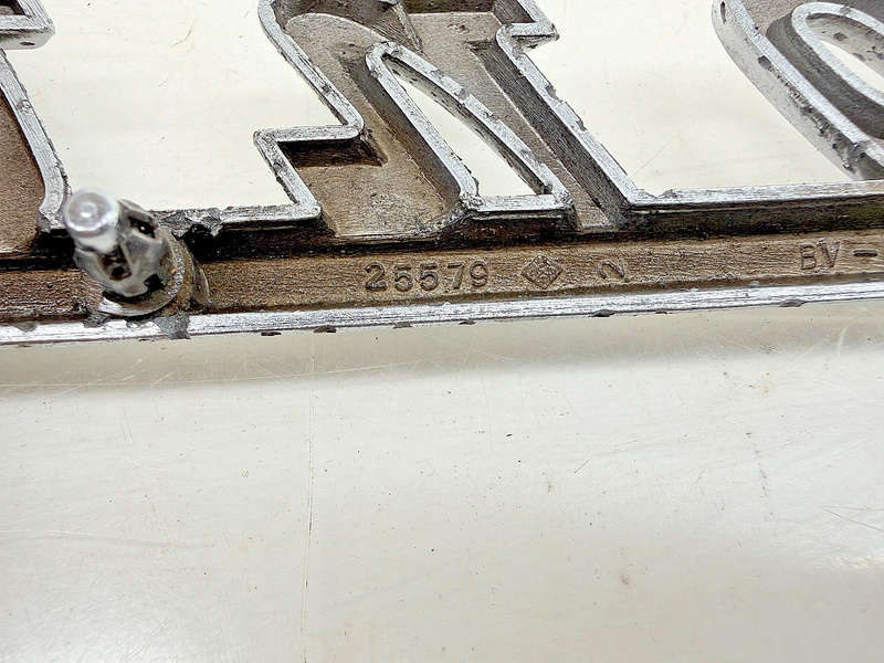 OEM 1955 1956 Mercury "MONTCLAIR" Chrome Emblem Name Plate Script C66-33