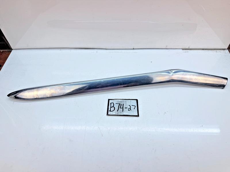 OEM 1960 Impala Bel Air RH Passenger Side Trunk Stainless Trim Molding B74-27