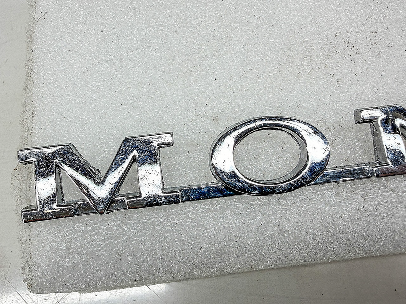 OEM 1966 - 1968 MERCURY MONTEREY BLOCK LETTER EMBLEM C6MB-62291A36 E10-19