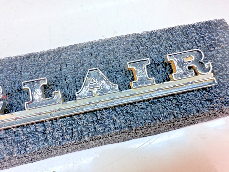OEM 1966 Mercury Montclair Quarter Panel Script Name Plate Left or Right B32-333
