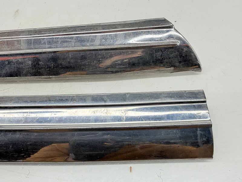 OEM 1963 1964 1965 Ford Falcon Mercury Comet Windshield Top Header Molding Pair