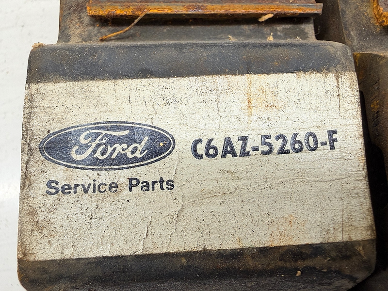(1) NOS 1966 - 1968 Ford Country Sedan Ranch Wagon Muffler Bracket C6AZ5260F B78