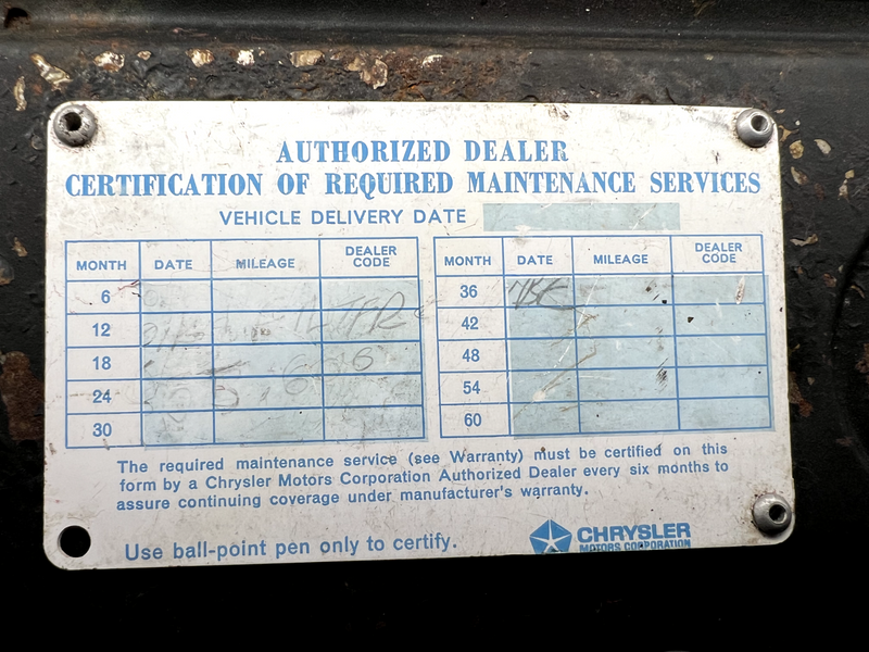 OEM 1966 Barracuda Glove Box Lid 66 Cuda Mopar B20