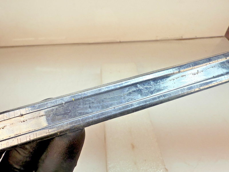 OEM 1960 Chevrolet Impala #1 Left Front Fender Chrome Molding Trim Louver E6-69