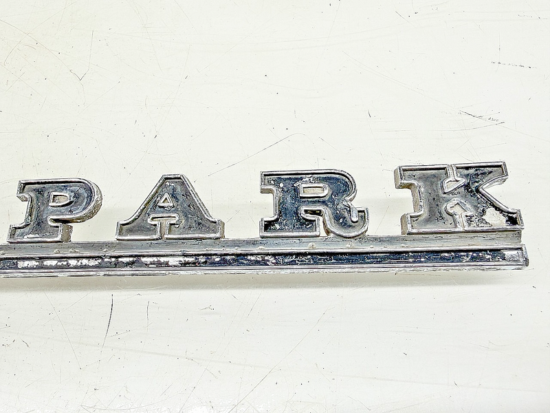OEM 1966 MERCURY COLONY PARK WAGON SCRIPT EMBLEM C6MB-71291-A36 E10-1
