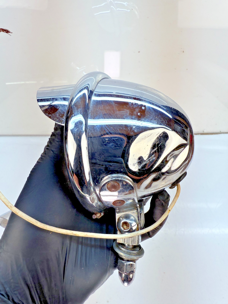 Vintage PAIR 1940s 1950s Bolt-On Spotlights GM Bomb Hot Rat Rod USA B83-64