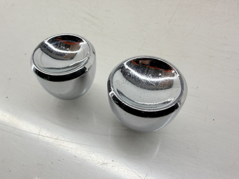 OEM 1960's Ford Galaxie PAIR Buttons Knob Fairlane Ranchero Falcon Comet C64-54