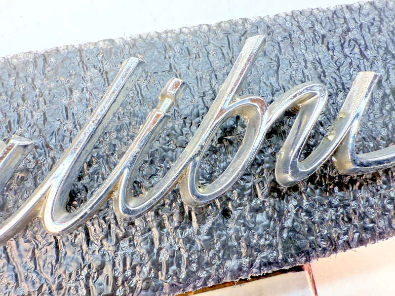 OEM 1964 1965 Chevrolet MALIBU Chevelle Chrome Quarter Panel Emblem 4477686 E5-7