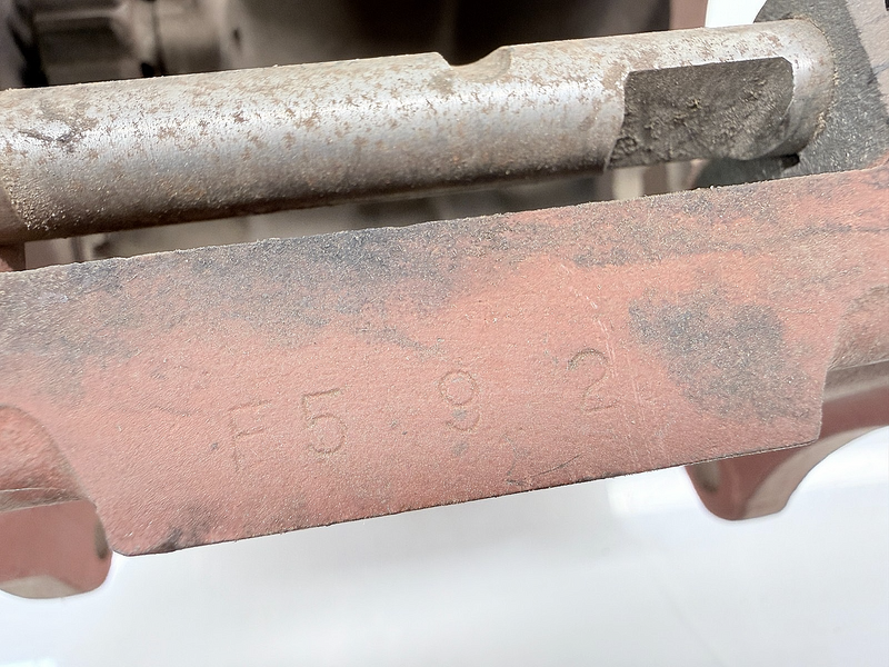 Original Ford GPW Jeep Willys MB T84 Transmission Housing T84J-1A Date F592 T-4