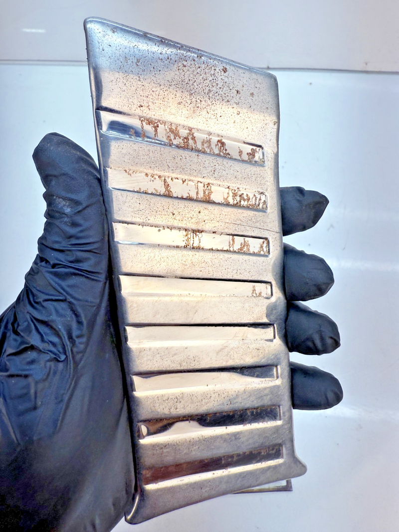 OEM 1955 CHEVY BELAIR 150 210 QUARTER PAINT DIVIDER LOWER REAR B75-8