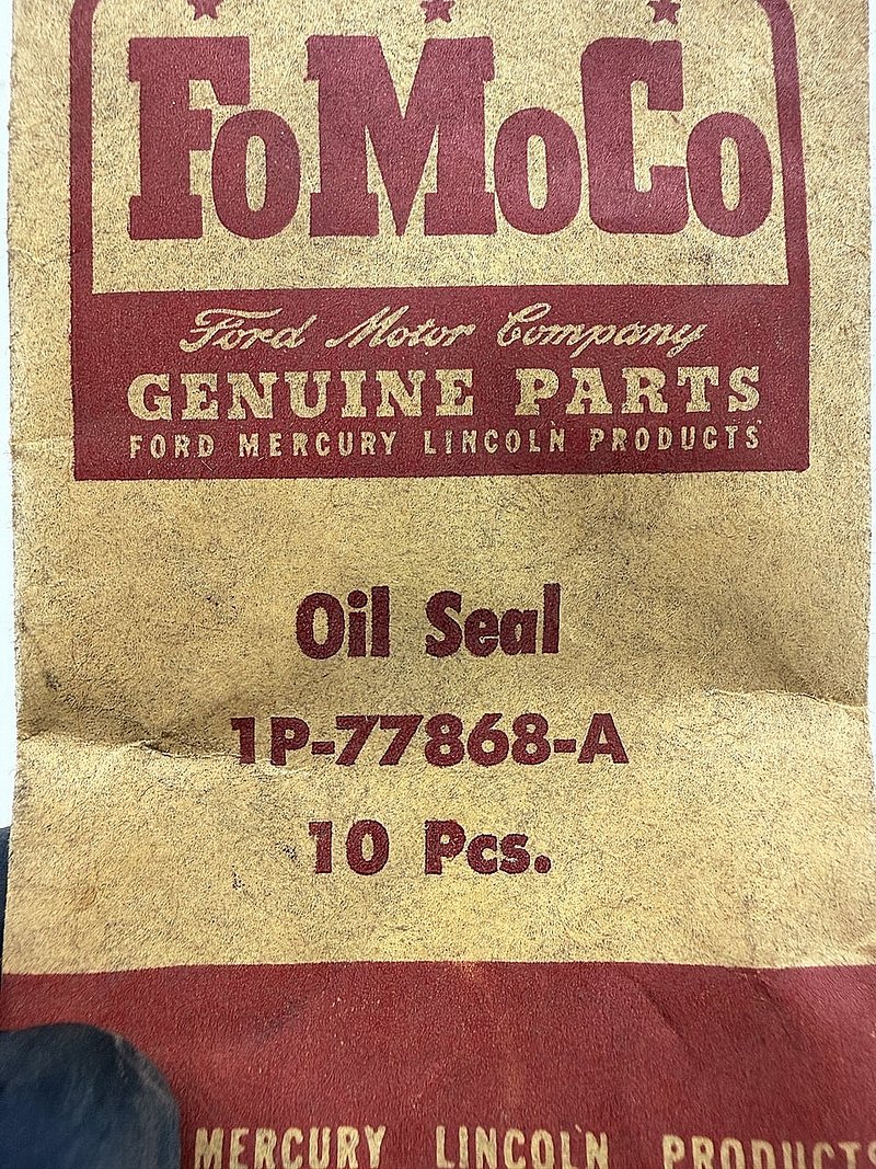 NOS 1951 - 1958 FORD MERCURY TRANS OIL SEAL LOT OF 5 1P-77868-A C76-149