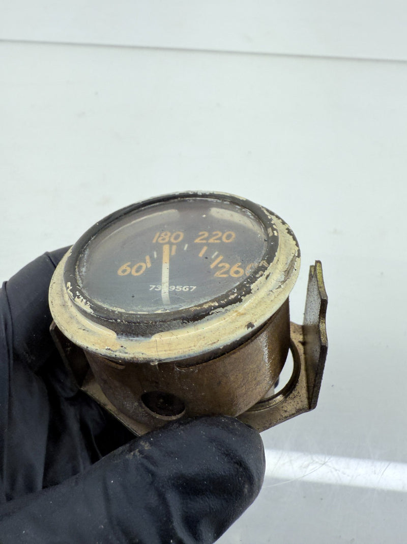 OEM Willys Jeep MB FORD GPW Stewart Warner Temperature Gauge 7389567 C38-33