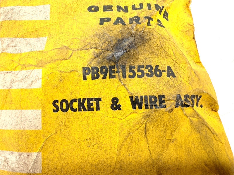 NOS 1960 FORD GALAXIE BACKUP LIGHT SOCKET AND WIRE ASSEMBLY PB9E-15536-A C67-53