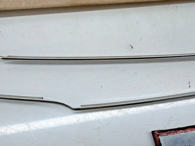 NOS 1968 1970 Ford Falcon DOOR EDGE GUARDS Moldings C8DZ-6220910-A B41-20